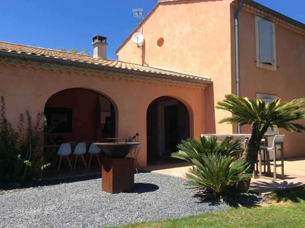 Bastide Languedocienne De Standing - Pezenas Le Clos De L'Amandier Buitenkant foto