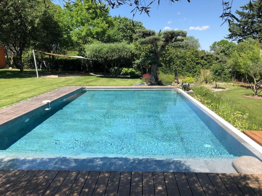 Bastide Languedocienne De Standing - Pezenas Le Clos De L'Amandier Buitenkant foto