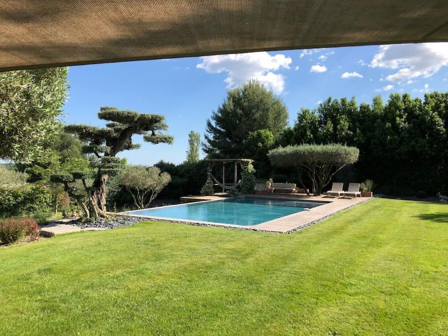 Bastide Languedocienne De Standing - Pezenas Le Clos De L'Amandier Buitenkant foto